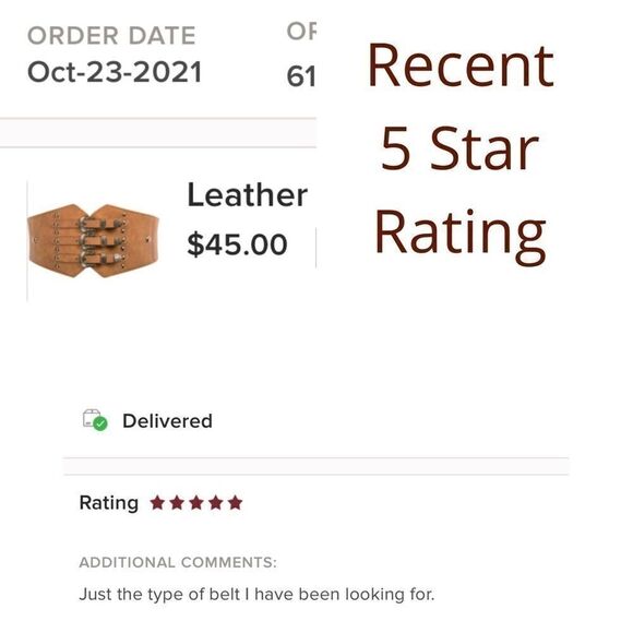 Leather Triple Buckle Western Belt Retro Buckle Strap Belt - Picture 6 of 7